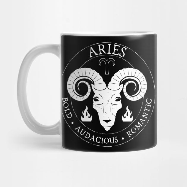 Aries Zodiac Birthday Star Sign Zodiac Gift by atomguy